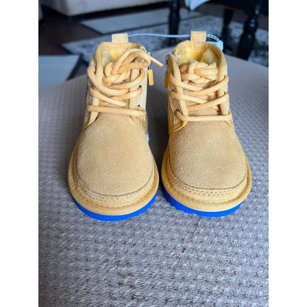 Ugg Kids Nemuel‎ Graphic Outline Chukka Boot - NWOT